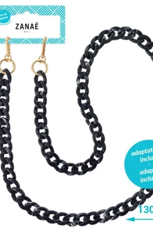 Chaine-bijou Marble Vibe L - Noir Satisfait Ou Remboursé