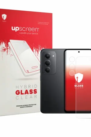 Expédié Aujourd’hui upscreen Hybrid Glass Clear Premium Protection d'écran en verre pour Xiaomi Poco M8s (Avant+Caméra)