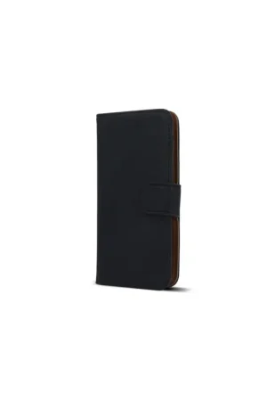 ETUI FOLIO NOIR AVEC PINCE TAILLE L 75x150mm JAYM Livraison Gratuite