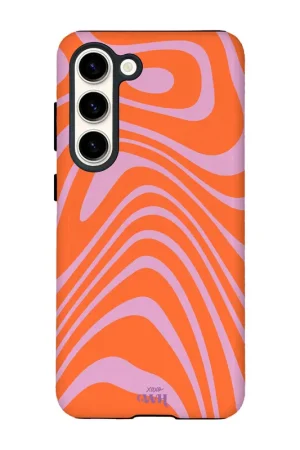 Petit Prix xoxo Wildhearts Boogie Wonderland Orange - coque Samsung Galaxy S25