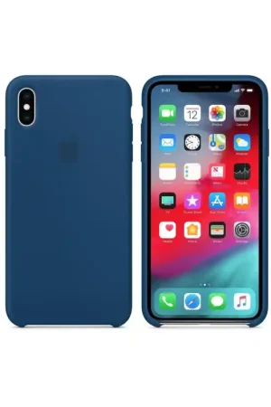 Coque pour l'iPhone Xs Max - en silicone bleu horizon Prix Cassé
