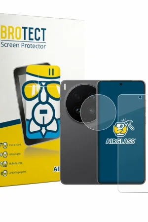 BROTECT AirGlass Protection d'écran en verre pour Vivo X300 Ultra (Avant+Caméra) Quantité Limitée