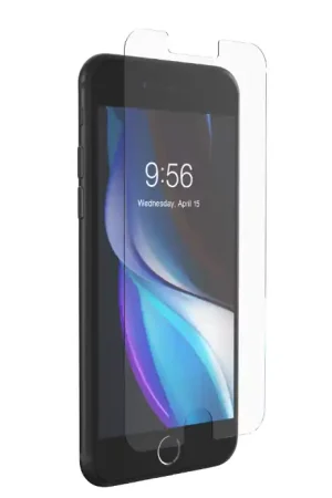 Film de protection d'écran InvisibleShield Glass Elite+ pour iPhone SE, 8, 7, 6(s). Quantité Limitée