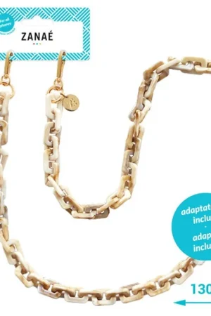 Chaîne-bijou Vanilla cream beige universelle Satisfait Ou Remboursé