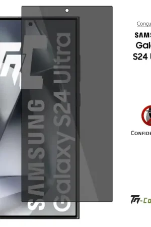 Samsung Galaxy S24 Ultra - Verre trempé Anti-Espions - TM-Concept® gamme Privacy Must-Have