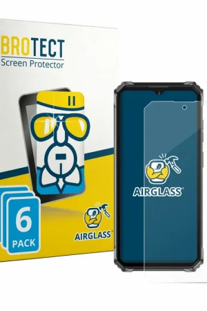 6 Pièces BROTECT AirGlass Protection d'écran en verre pour Oukitel G7 Bon Marché