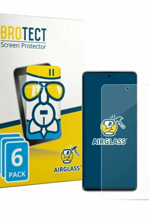 6 Pièces BROTECT AirGlass Protection d'écran en verre pour Xiaomi Redmi Note 15 Special Edition Seulement Aujourd’hui