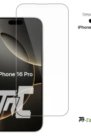 Apple iPhone 16 Pro - Verre trempé TM-Concept® - Gamme Standard Premium Acheter Direct