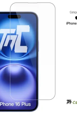 Haute Qualité Apple iPhone 16 Plus - Verre trempé TM-Concept® - Gamme Standard Premium