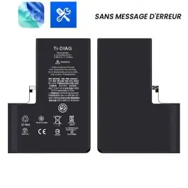 Achat Immédiat Batterie iPhone 15 Pro Max (Sans message d'erreur) Original Ti-DIAG