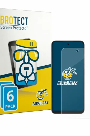 6 Pièces BROTECT AirGlass Protection d'écran en verre pour ZTE Nubia Focus 2 Vente Flash