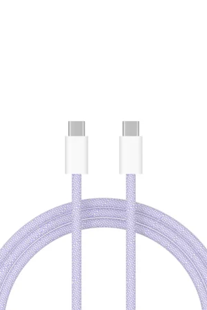 ShieldCase Câble USB-C vers USB-C pour modèles iPhone 1 mètre (violet) Nouvel Arrivage