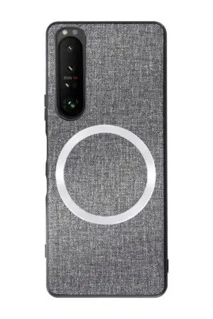 Meilleure Vente Olixar Grey MagSafe Fabric Case - For Sony Xperia 1 VI