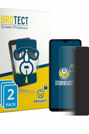 Nouvelle Collection 2 Pièces BROTECT Protecteur d'écran Privacy Clear pour Xiaomi Redmi A3 Pro
