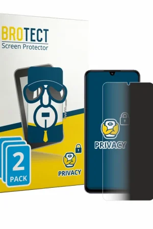 Must-Have 2 Pièces BROTECT Protecteur d'écran Privacy Clear pour Xiaomi Redmi A4