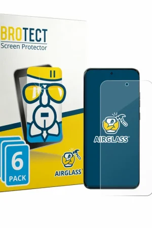 Expédition Rapide 6 Pièces BROTECT AirGlass Protection d'écran en verre pour Motorola Edge 70 Fusion Plus