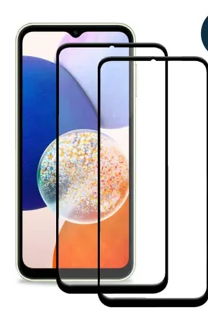 Meilleur Prix Olixar Two Pack Tempered Glass Screen Protectors - For Samsung Galaxy A14