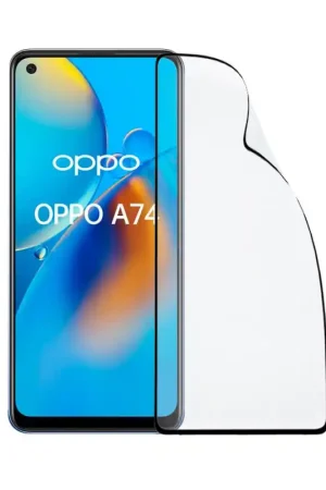 Authentique Verre Trempé Complet Incassable pour Oppo A74 4G