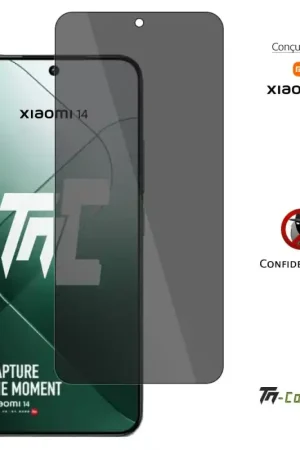 Xiaomi 14 - Verre trempé Anti-Espions - TM-Concept® gamme Privacy Nouveauté