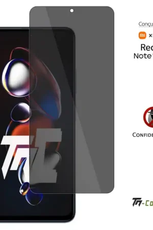 Offre Spéciale Xiaomi Redmi Note 12T Pro - Verre trempé Anti-Espions - TM-Concept® gamme Privacy