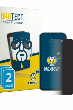 Must-Have 2 Pièces BROTECT Protecteur d'écran Privacy Clear pour Honor 600 Pro