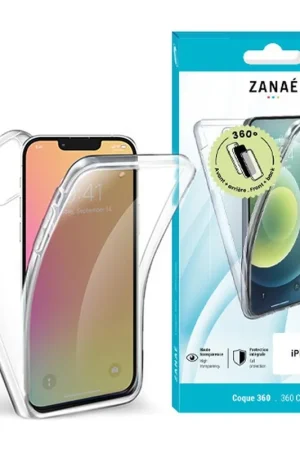 Coque 360 pour iPhone 13 Transparent Commander Vite
