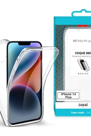 Coque 360 pour iPhone 14 Plus Transparent Prix Choc