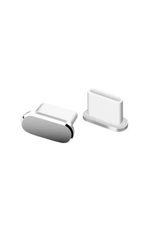 Cache poussière pour prise USB-C gris Meilleur Prix