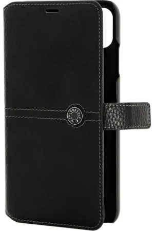 Super Prix Etui folio pour iPhone XS - Façonnable noir