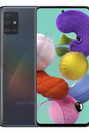 Galaxy A51 5G Simple SIM 128 Go Noir Reconditionné Offre Limitée