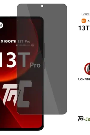 Réduction Xiaomi 13T Pro - Verre trempé Anti-Espions TM-Concept® - Gamme Privacy