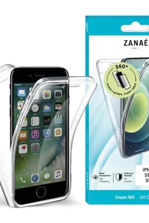 Coque 360 pour iPhone 7/8/SE - Transparent Paiement Sécurisé