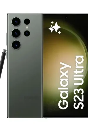 Haute Qualité Galaxy S23 Ultra 5G Double SIM 256 Go Vert Reconditionné
