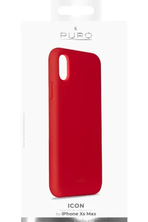 Livraison Gratuite Coque pour iPhone XS Max - Puro rouge