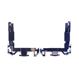 Nappe / Connecteur de Charge iPhone 16 Noir Reconditionné (PIEC) Solde