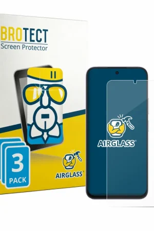 Réduction 3 Pièces BROTECT AirGlass Protection d'écran en verre pour Honor Play 80