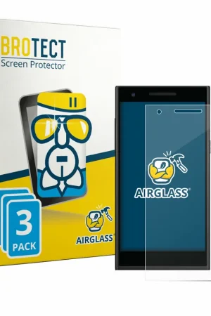 3 Pièces BROTECT AirGlass Protection d'écran en verre pour Philips S396 Remise