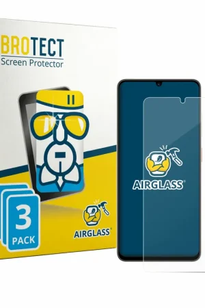 3 Pièces BROTECT AirGlass Protection d'écran en verre pour ZTE Blade A56 Offre Exclusive