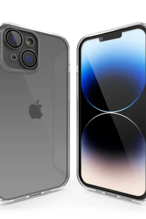 Coverzs Coque clair doux avec cache de caméra iPhone 13 (transparent) Must-Have