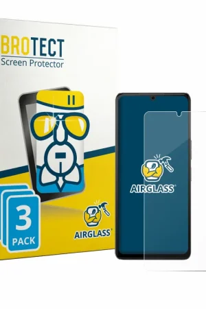Prix Cassé 3 Pièces BROTECT AirGlass Protection d'écran en verre pour Cubot P90