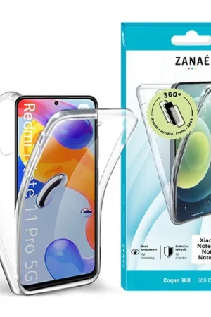 Coque 360 pour Redmi Note 11/12 Pro - Transparent Prix Choc