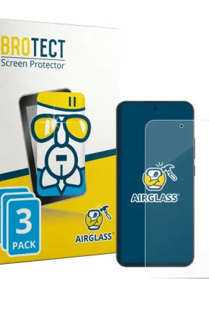 Expédié Aujourd’hui 3 Pièces BROTECT AirGlass Protection d'écran en verre pour Oppo Reno 13