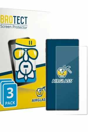 Vente Flash 3 Pièces BROTECT AirGlass Protection d'écran en verre pour Nubia RedMagic 11 Air