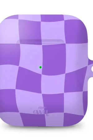 xoxo Wildhearts Coque AirPods 1 / 2 - Violet Vibes Prix Choc