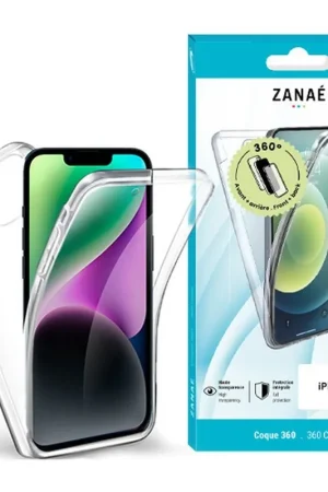 Achat Immédiat Coque 360 transparente pour iPhone 14