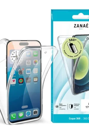 Coque 360 transparente pour iPhone 17 Pro Max Affaire À Saisir