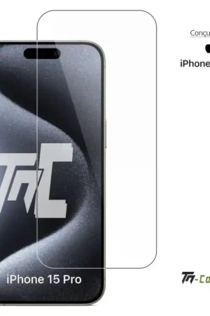 Apple iPhone 15 Pro - Verre trempé TM-Concept® - Gamme Standard Premium Livraison Gratuite
