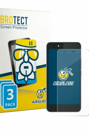 Pas Cher 3 Pièces BROTECT AirGlass Protection d'écran en verre pour Tecno Pouvoir 1