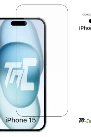Apple iPhone 15 - Verre trempé TM-Concept® - Gamme Standard Premium Affaire À Saisir