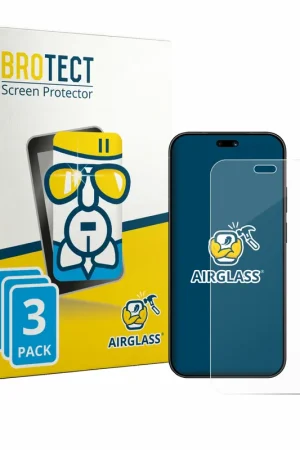 Dernier Modèle 3 Pièces BROTECT AirGlass Protection d'écran en verre pour Huawei Pura 90